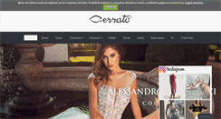 Desktop Screenshot of cerratomoda.com